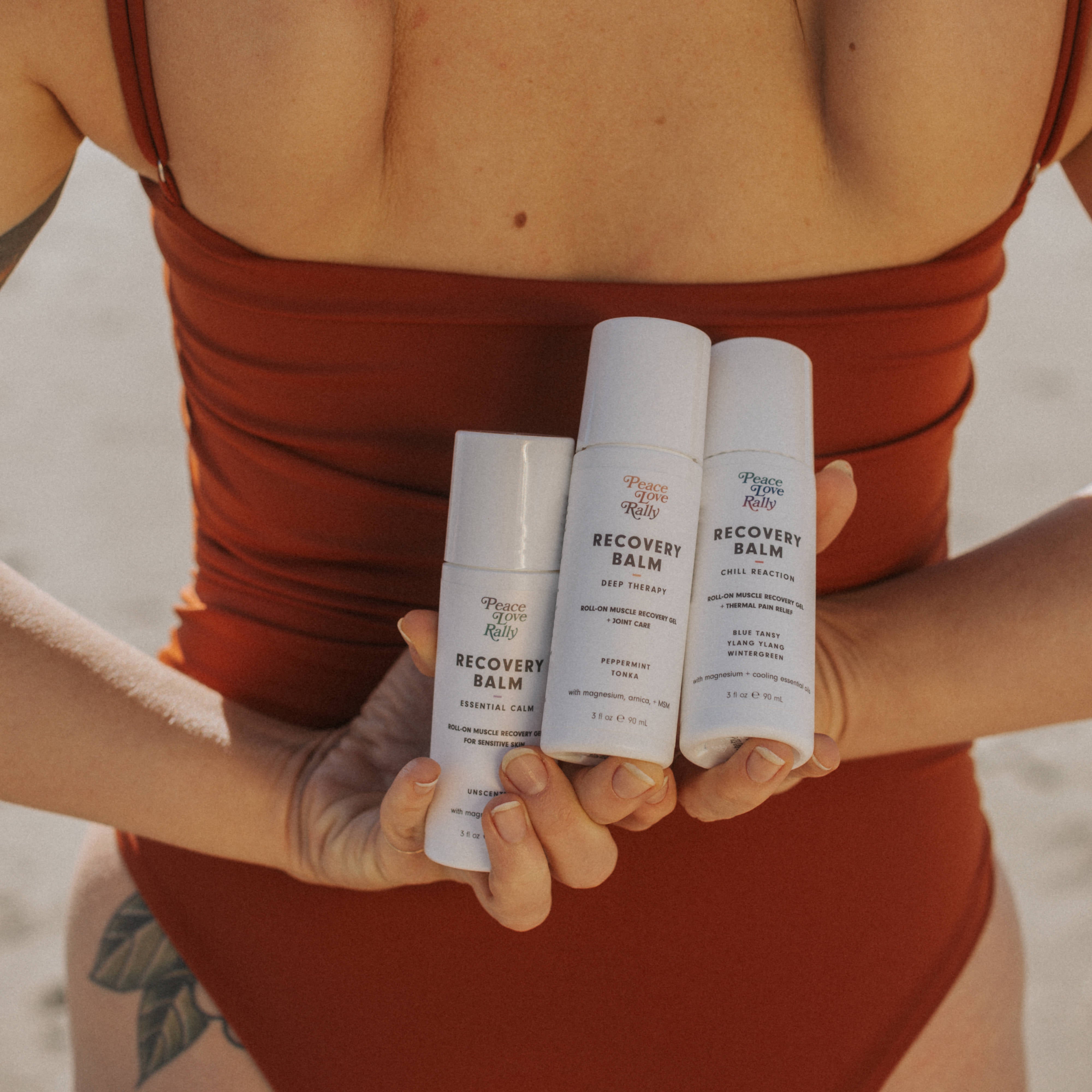 Intro Bundle: Topical Magnesium Recovery Balms – Peace Love Rally